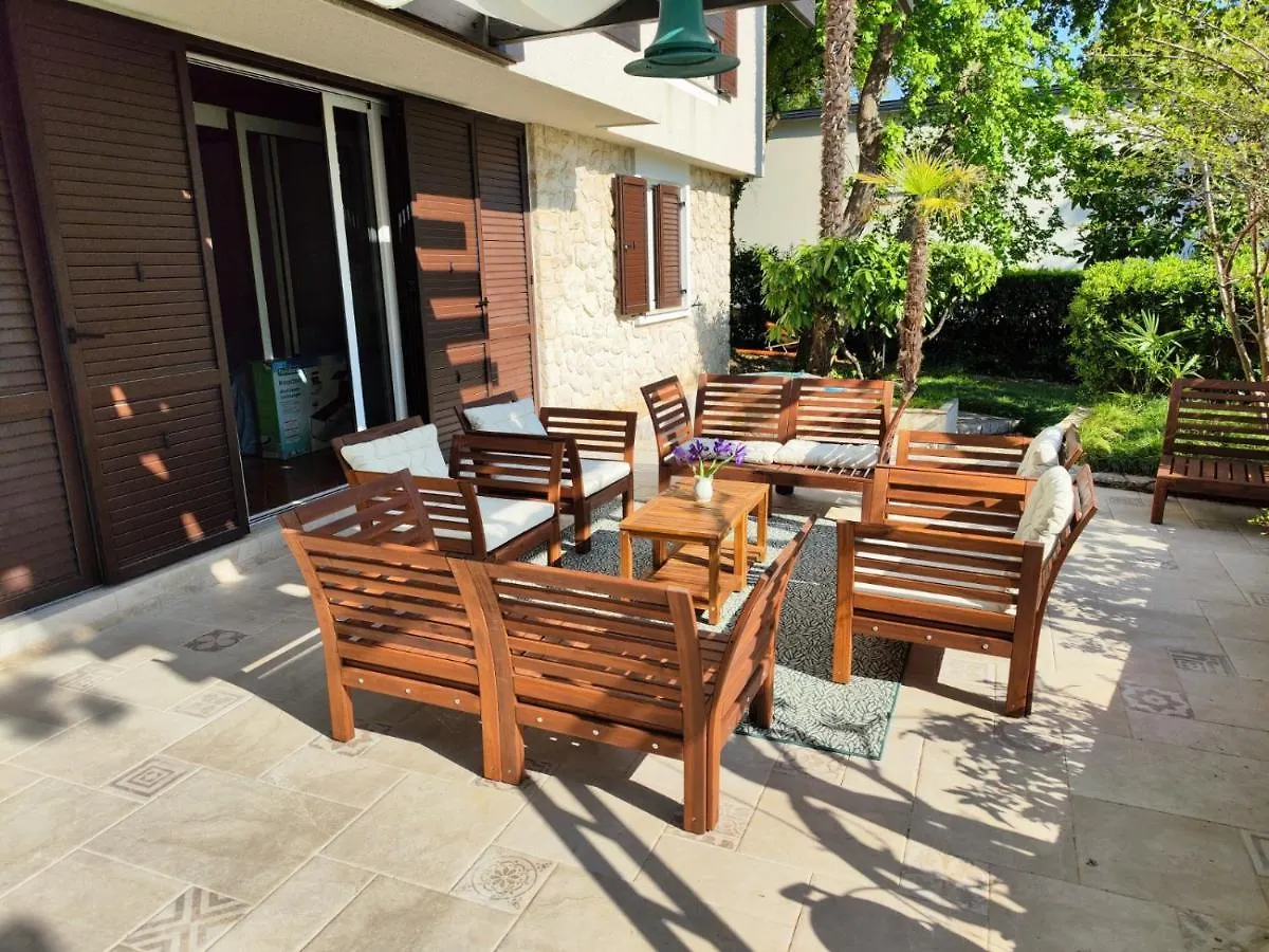 Villa Nada: Beachside Oasis with Sauna and Hot Tubs Omisalj 0*,  Croatia